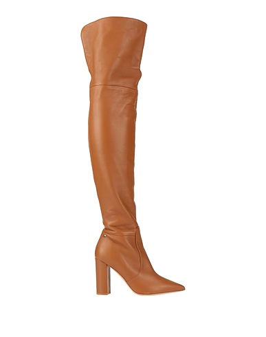 ELISABETTA FRANCHI Boots Tan Leather