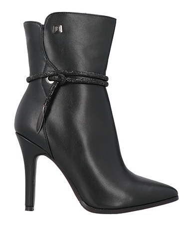 LAURA BIAGIOTTI Ankle boot Black Synthetic fibers