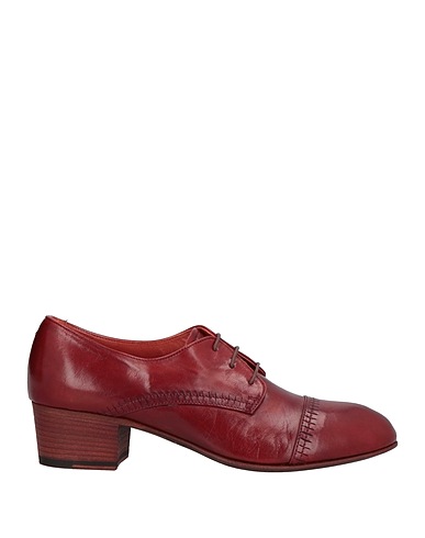 PANTANETTI Laced shoes Tan Leather