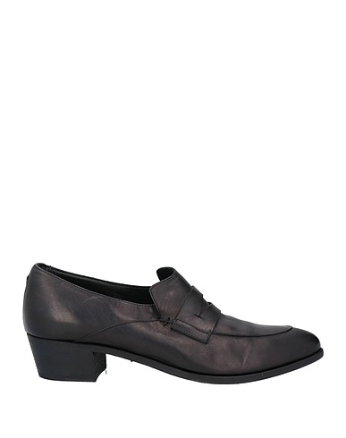 PANTANETTI Loafers Black Leather