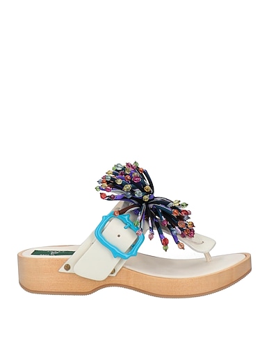 PUCCI Flip flops Ivory Leather