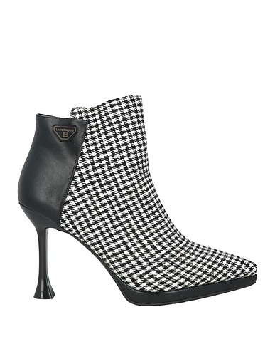 LAURA BIAGIOTTI Ankle boot Black Textile fibers
