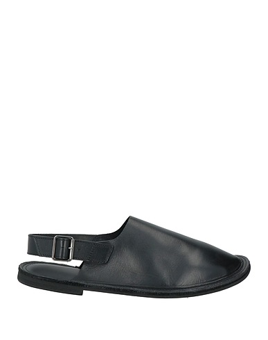 MOMA Mules and clogs Black Calfskin