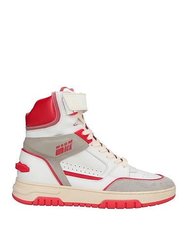 MSGM Sneakers Rot Leder