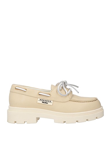 WEEKEND MAX MARA Mocassino Avorio Pelle