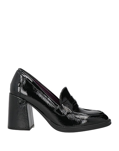 APEPAZZA Loafers Black Leather