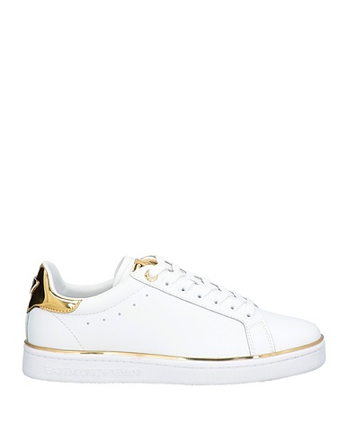 EA7 Sneakers Weiß Rindsleder