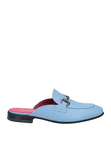 SEBOY'S Mules und Clogs Himmelblau Leder