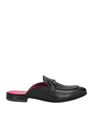 SEBOY'S Mules und Clogs Schwarz Leder