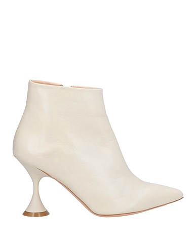 FRANCESCO SACCO Bottine Gris clair Cuir