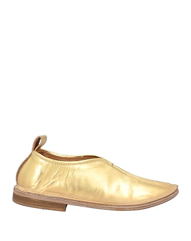 MOMA Loafers Gold Calfskin