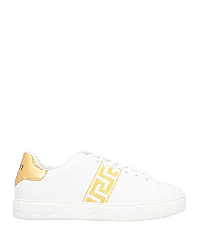 VERSACE Sneakers Bianco Pelle