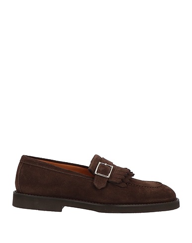 DOUCAL'S Loafers Dark brown Leather