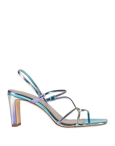SANDRO Sandals Azure Leather
