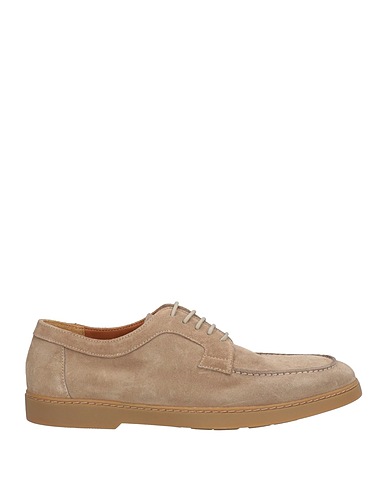 DOUCAL'S Laced shoes Khaki Leather