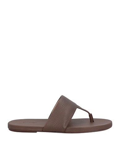 MARSÈLL Flip flops Chocolate brown Leather