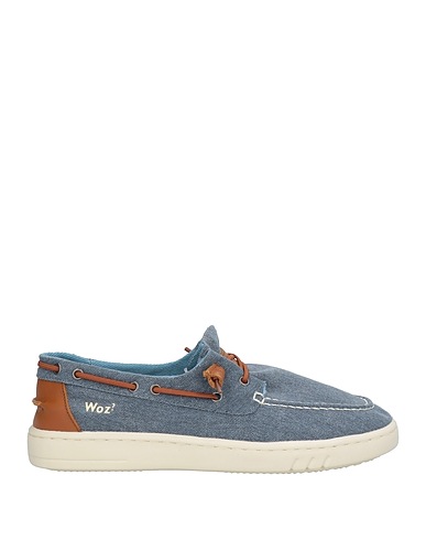 WOZ? Loafers Blue Textile fibres