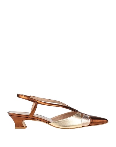 HOPE SHOES Pump Bronze Leather