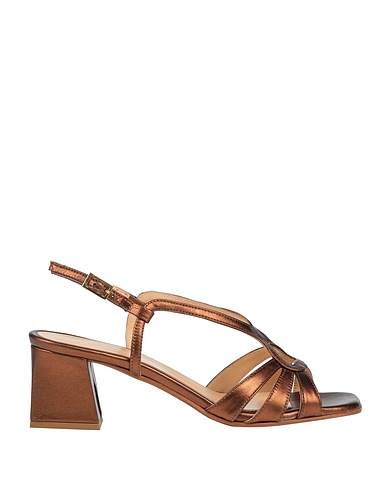 HOPE SHOES Sandali Bronzo Pelle