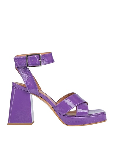 IMMA Sandals Purple Leather