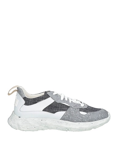 BLOCKS 79 Sneakers Grigio Pelle, Fibre tessili