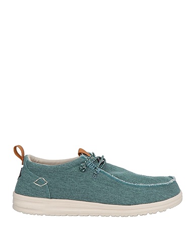 BEAR Loafers Deep teal Textile fibers, Synthetic fibers
