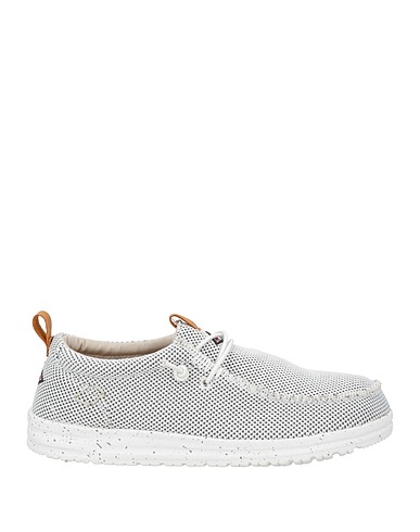 BEAR Loafers White Textile fibres, Synthetic fibers