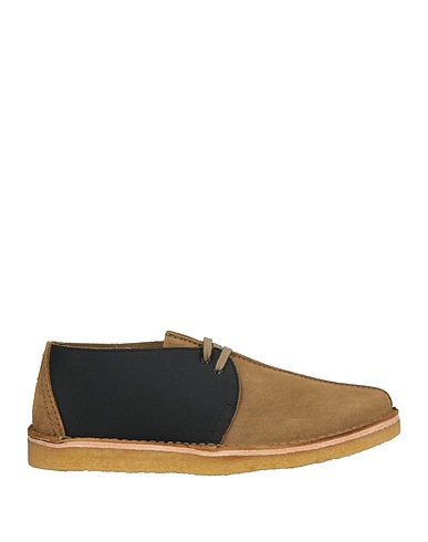CLARKS ORIGINALS x C.P. COMPANY ショートブーツ ミリタリーグリーン 革（なめし加工） / 合成繊維