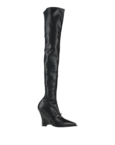 JOHN RICHMOND Boots Black Textile fibers