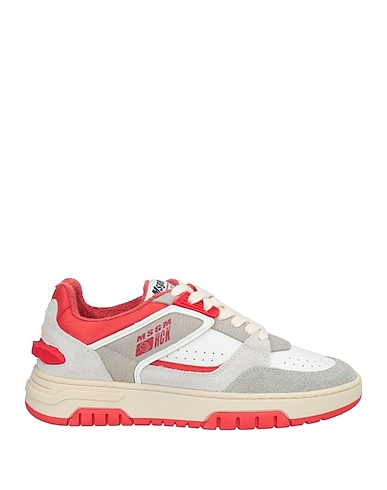 MSGM Sneakers White Leather