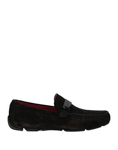 FERRAGAMO Loafers Black Leather
