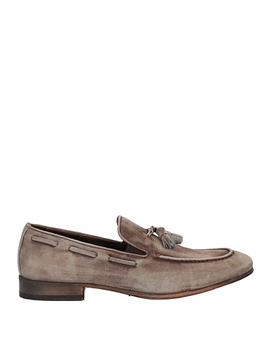 ROSSI SHOES モカシン グレー 革（なめし加工）
