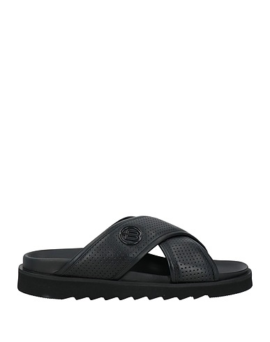 BALDININI Sandals Black Calfskin