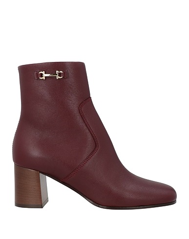 FERRAGAMO Ankle boot Burgundy Calfskin