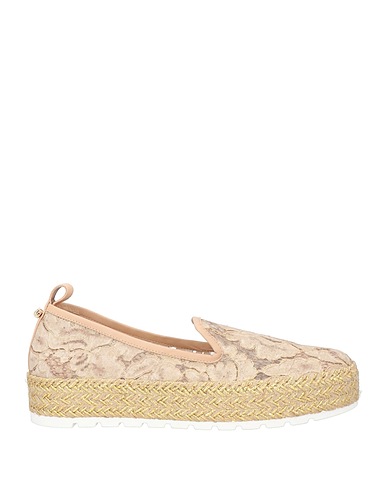 BALDININI Espadrilles Beige Textile fibres, Leather