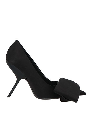 FERRAGAMO Pump Black Textile fibers