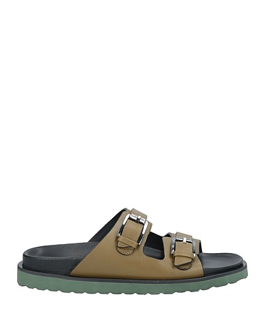 BALDININI Sandals Khaki Calfskin