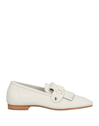 BALDININI Mocassino Off white Pelle
