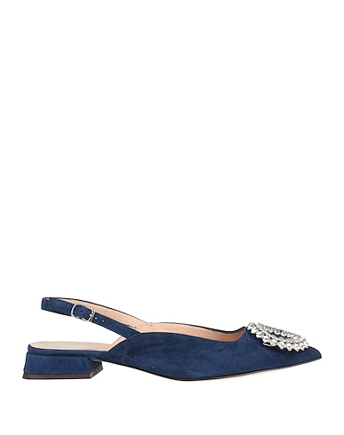 IL BORGO Firenze Ballerine Blu notte Pelle