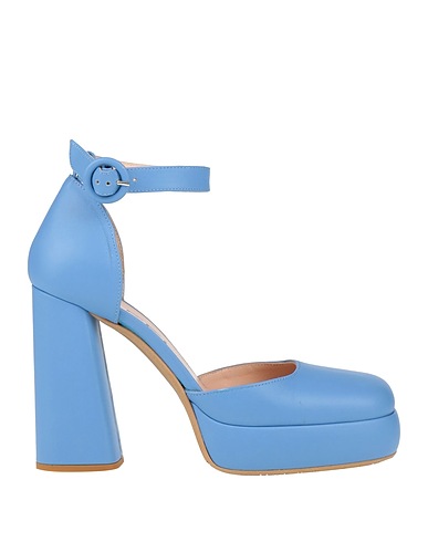 TIFFI Décolleté Blu chiaro Pelle