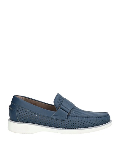 BALDININI Loafers Navy blue Leather