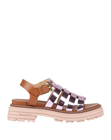 BALDININI Sandals Brown Leather