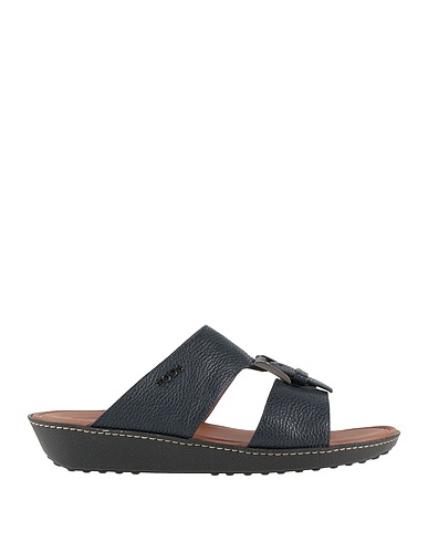 TOD'S Sandali Blu notte Pelle