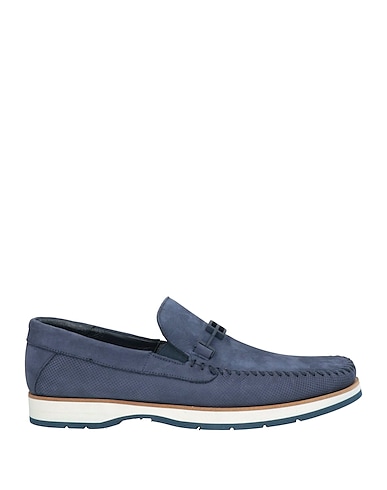 BALDININI Loafers Navy Leather