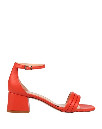 BALDININI Sandals TREND Tomato red Leather