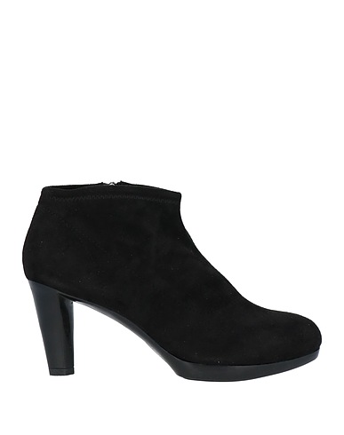 RITA C Bottine Noir Fibres textiles
