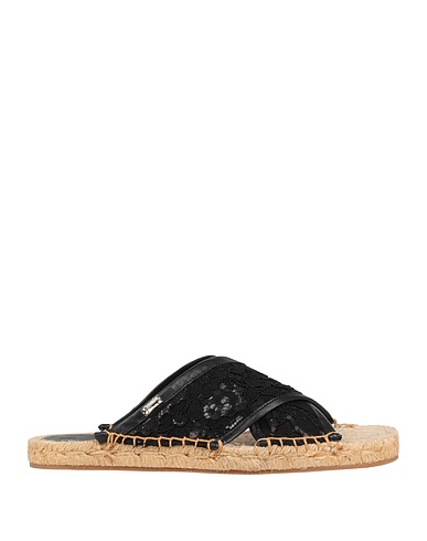 BALDININI Espadrilles Black Textile fibres