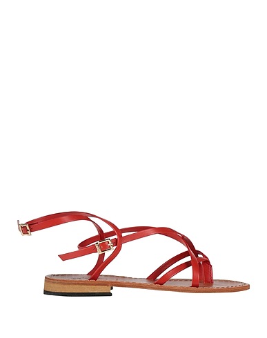 BALDININI Flip flops TREND Red Leather