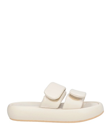 BALDININI Sandalen Off white Leder