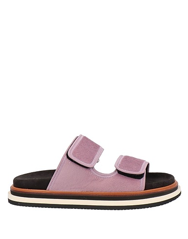 HOGAN Sandali Lilla Fibre tessili, Pelle